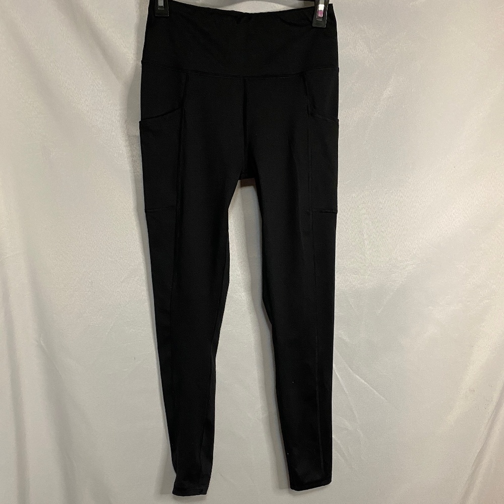 Maurices High Rise Luxe Contour Pocket Leggings Black with Size S